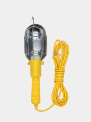 Светильник, лампа переносная, 220V, Е27, 5 м. Фонарь подвесной