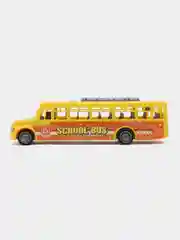 Синий набор игрушечных автобусов "SchoolBus", 2 шт, инерционный