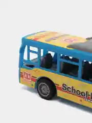 Синий набор игрушечных автобусов "SchoolBus", 2 шт, инерционный