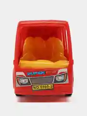 Красный игрушечный автобус, инерционный "CityBus"