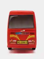 Красный игрушечный автобус, инерционный "CityBus"
