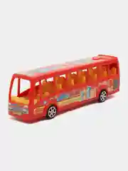 Красный игрушечный автобус, инерционный "CityBus"
