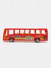 Красный игрушечный автобус, инерционный "CityBus"
