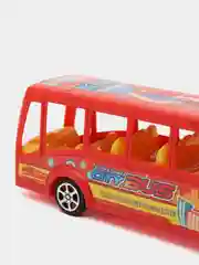 Красный игрушечный автобус, инерционный "CityBus"