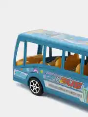 Светло-синий игрушечный автобус, инерционный "CityBus"