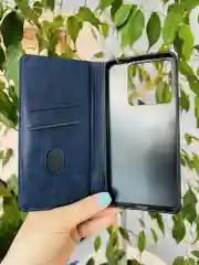 Синий чехол книжка elitcase для Xiaomi Poco X6 5G / Поко Х6 5G