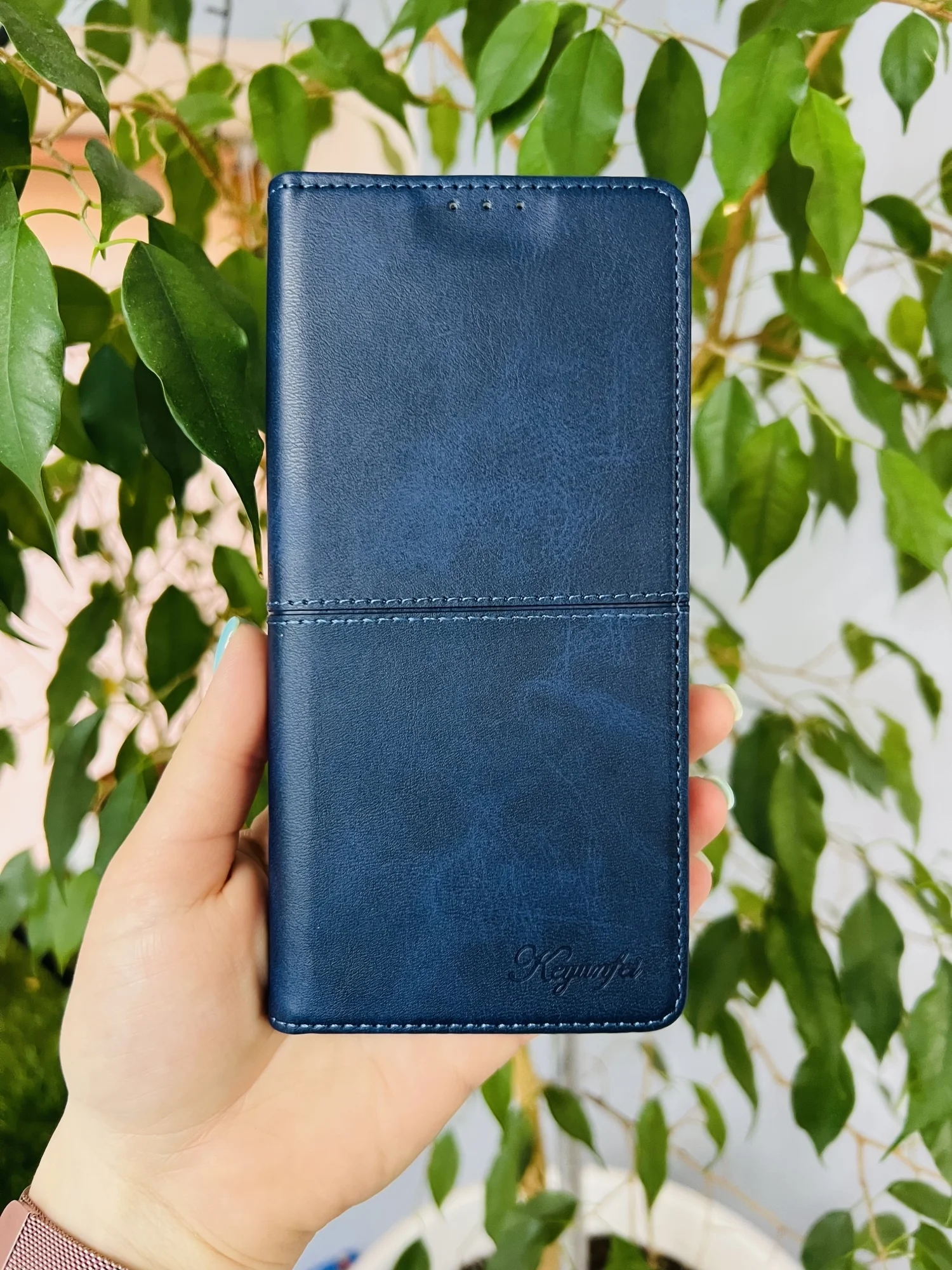 Синий чехол книжка elitcase для Xiaomi Poco X6 5G / Поко Х6 5G