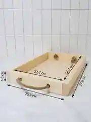 Поднос деревянный