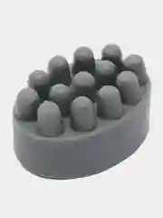 Серый мыло массажное, ручной работы, 130 гр