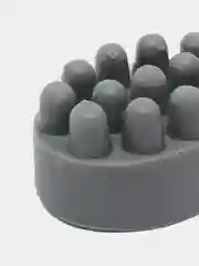 Серый мыло массажное, ручной работы, 130 гр