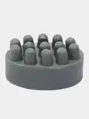 Серый мыло массажное, ручной работы, 130 гр