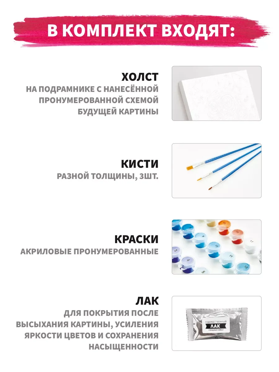 "Стич на волне" Картина по номерам на холсте с подрамником 40 х 50 "Art on Canvas"