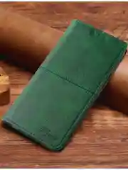 Тёмно-зелёный чехол книжка elitcase для Xiaomi Poco X5 Pro / Поко Х5 Про