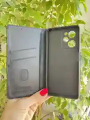 Черный чехол книжка elitcase для Xiaomi Poco X5 Pro / Поко Х5 Про