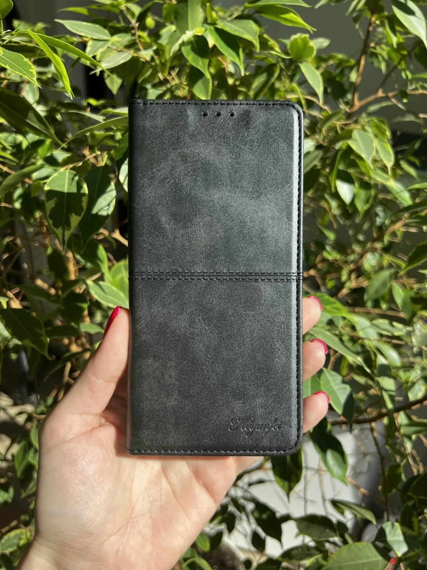 Черный чехол книжка elitcase для Xiaomi Poco X4 Pro 5G / Поко Х4 Про 5G