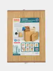Корзина для белья с двумя отделениями Fortuna 60 л 42x30x50