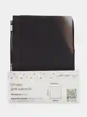 Белый штора для ванной тканевая с 3D эффектом "Возмущённый кот" (sc-430072)