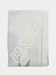 Голубой штора для ванной тканевая с 3D эффектом "Нежные цветы и эвкалипт" (sc-sd1437)