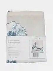 Бежевый сумка мешок для обуви "Волна" 38x40 (bpa51783)