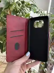 Красный чехол книжка elitcase для Xiaomi Poco X3 и X3 Pro / Поко Х3 и Х3 Про