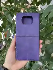 Фиолетовый чехол книжка elitcase для Xiaomi Poco X3 и X3 Pro / Поко Х3 и Х3 Про