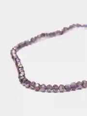 Индиго бусины рондели АВ стеклянные, "хрустальные", граненые