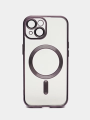 Чехол для iPhone15, цвет фиолетовый