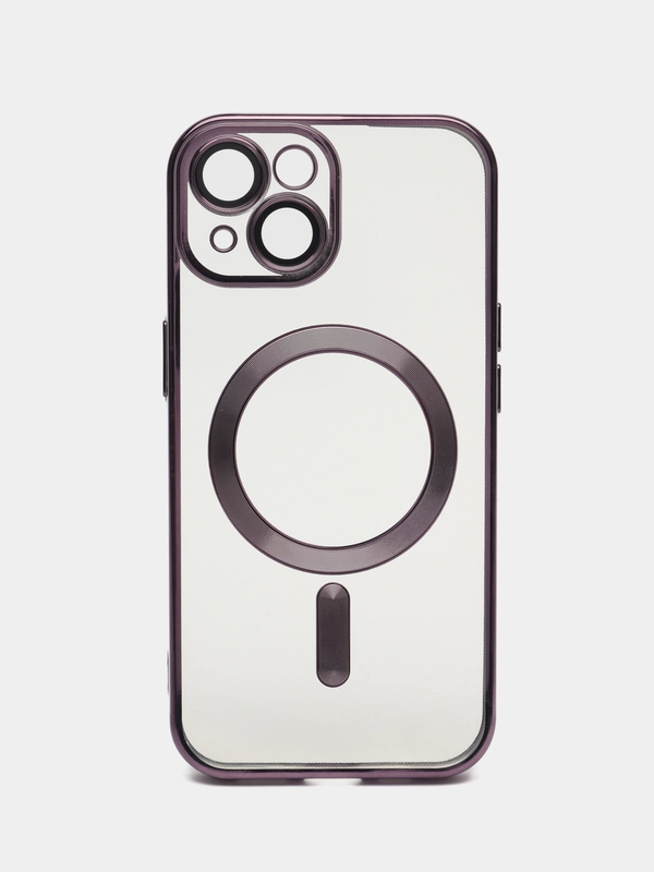 Чехол для iPhone15, цвет фиолетовый