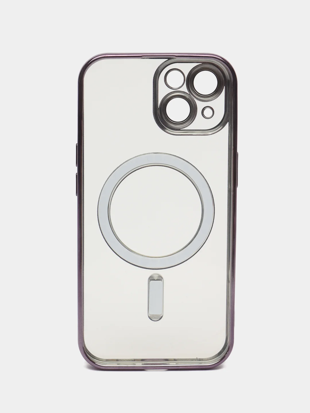 Фиолетовый чехол для iPhone15, цвет фиолетовый