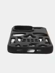 Черный чехол для iPhone15Pro, тьма