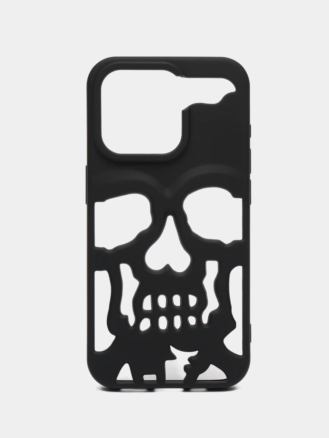 Черный чехол для iPhone15Pro, тьма