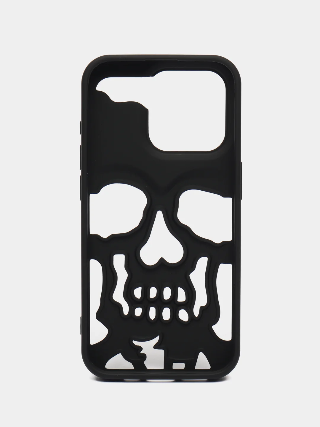 Черный чехол для iPhone15Pro, тьма