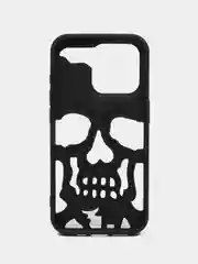 Черный чехол для iPhone15Pro, тьма