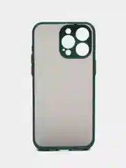 Зеленый чехол для iPhone15ProMax, цвет зеленый