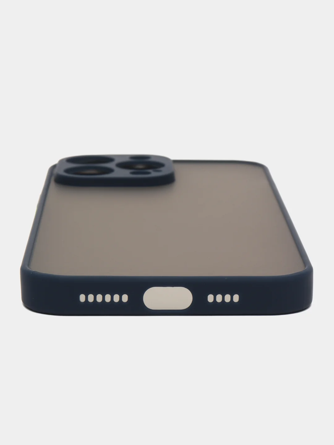 Синий чехол для iPhone 14ProMax, цвет синий