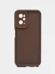 Коричневый чехол для Realme 9i 4G, Реалми 9ай 4 джи противоударный, с бортиками