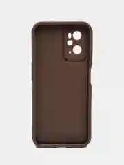Коричневый чехол для Realme 9i 4G, Реалми 9ай 4 джи противоударный, с бортиками