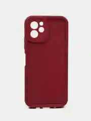 Бордовый чехол для HUAWEI nova Y61 (Хуавей Нова у61), противоударный, с бортиками