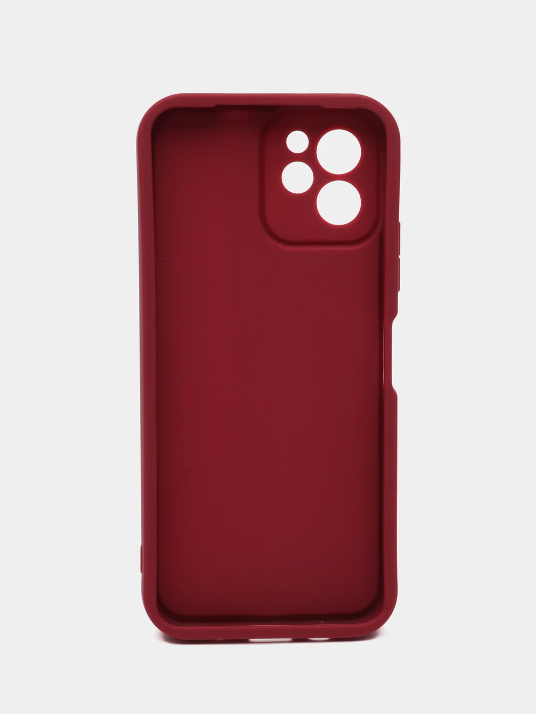 Бордовый чехол для HUAWEI nova Y61 (Хуавей Нова у61), противоударный, с бортиками