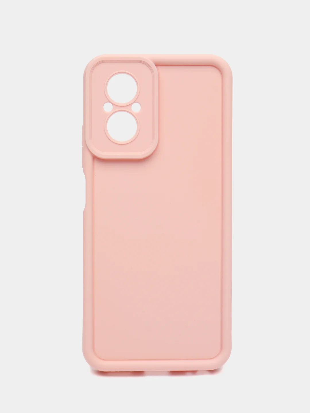 Розовый чехол для Realme C67 4G, Реалми С67 противоударный, с высокими бортиками