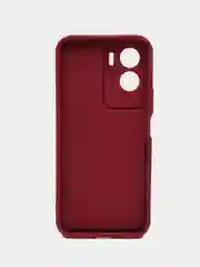 Бордовый чехол для Honor 90 Lite  (Хонор 90 лайт), противоударный, с бортиками