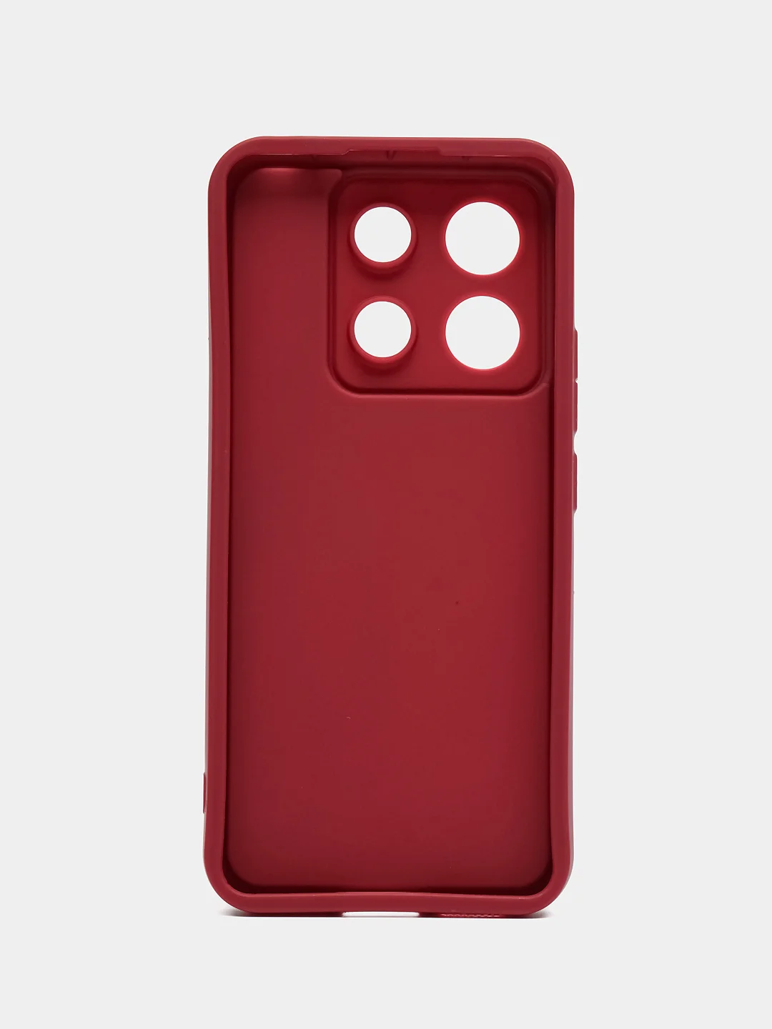 Бордовый чехол для Xiaomi Redmi Note 13 Pro 5G / Poco X6 (Редми Нот 13 Про 5G /Поко Х6)