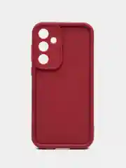 Бордовый чехол для Samsung Galaxy A55, Самсунг Галакси А55, противоударный, с высокими бортиками
