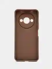 Коричневый чехол для Xiaomi Redmi A3 / Poco C61, Сяоми Редми А3 / Поко С61, противоударный