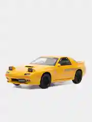 Желтый масштабная металлическая модель авто 1:24 MAZDA RX7