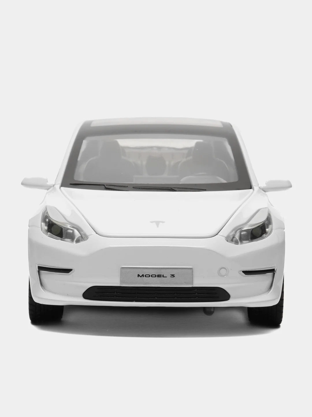 Белый игрушка масштабная модель авто 1:24 TESLA Model 3