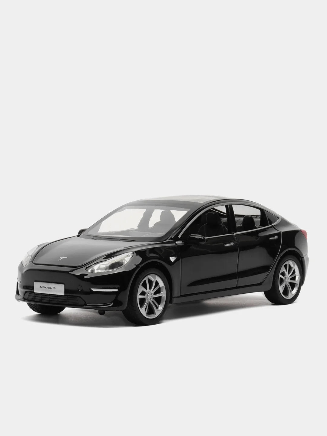 Черный игрушка масштабная модель авто 1:24 TESLA Model 3