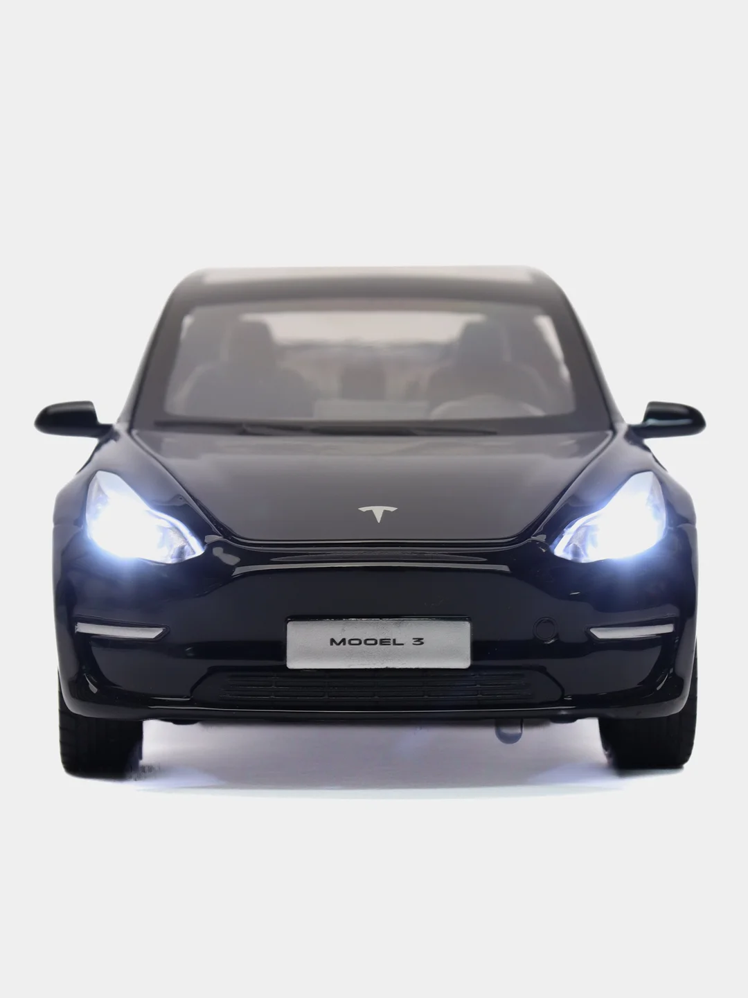 Черный игрушка масштабная модель авто 1:24 TESLA Model 3