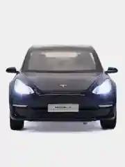 Черный игрушка масштабная модель авто 1:24 TESLA Model 3