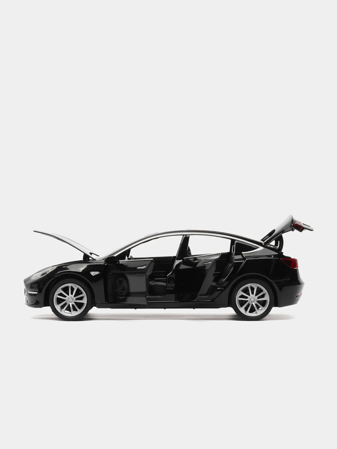 Черный игрушка масштабная модель авто 1:24 TESLA Model 3